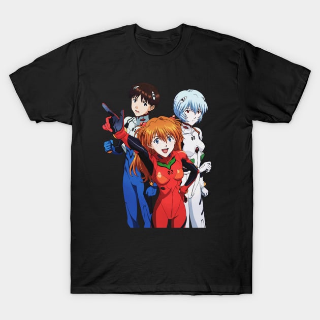 Eva Trio T-Shirt by occultnik333